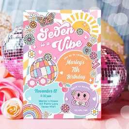 Invitación Siete es un cumpleaños de variedad de antisemitas 