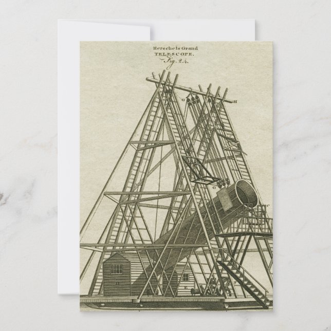 Invitación Siglo XVIII antiguo del EQUIPO de la CIENCIA del (Anverso)