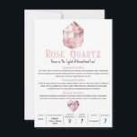 Invitación Significado metafísico del cristal rosa cuarzo<br><div class="desc">Completa con tu información.</div>