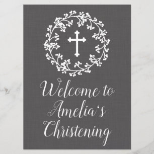 Invitación Signo de bienvenida del aliento del bebé