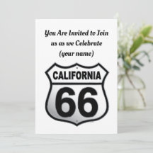 Signo de la Ruta 66 de California