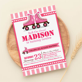 Invitación ¡Sigue adelante! Cumpleaños del deporte de patinaj