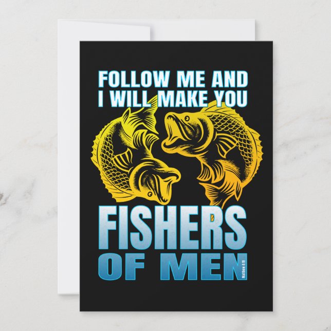 Invitación sígueme y te haré pescadores de hombres (Anverso)
