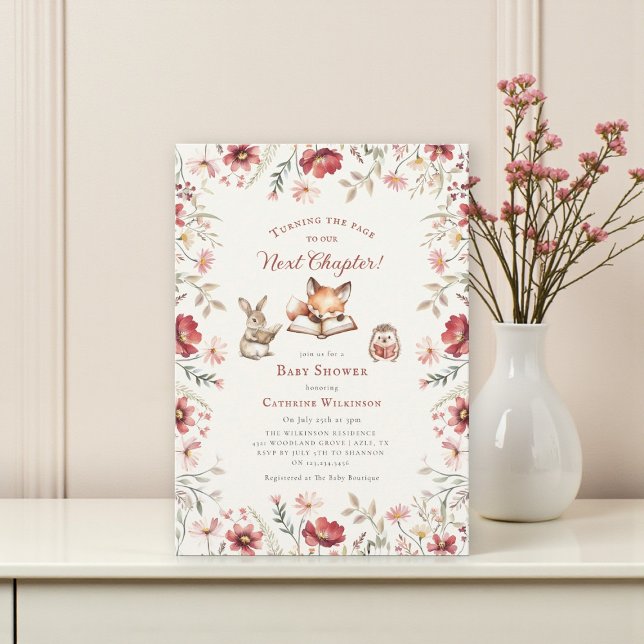 Invitación Siguiente Capítulo  animales flores silvestres bab (Subido por el creador)