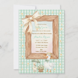 Invitación Silly Goose Baby Shower Invitation