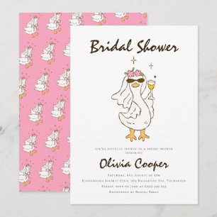 Invitación Silly Goose Bridal Shower