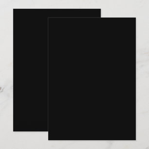Invitación Silueta de gato negro minimalista