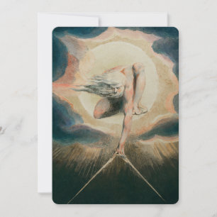 Invitación Simbolismo de la brújula terrestre de William Blak