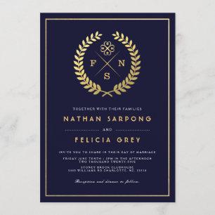 Invitación Símbolo de la bendición del Dios Adinkra   Invitac