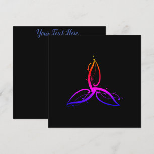 Invitación Símbolo Triquetra Odin Norse Wicca
