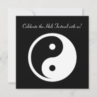 Símbolo Yin Yang - diseño de tatuaje sólido 2