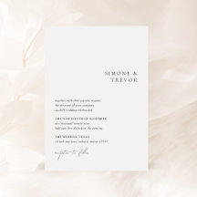 Simone Minimal Modern Boda