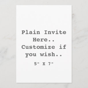 Invitación simple..
