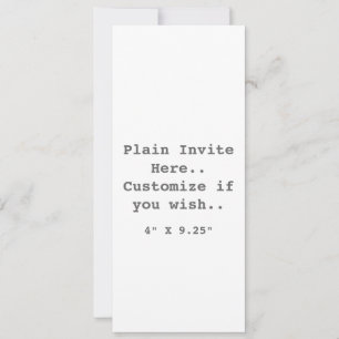 Invitación simple..