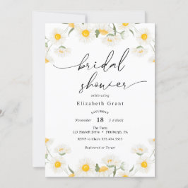 Invitación simple de ducha de novia por Wreath Wre