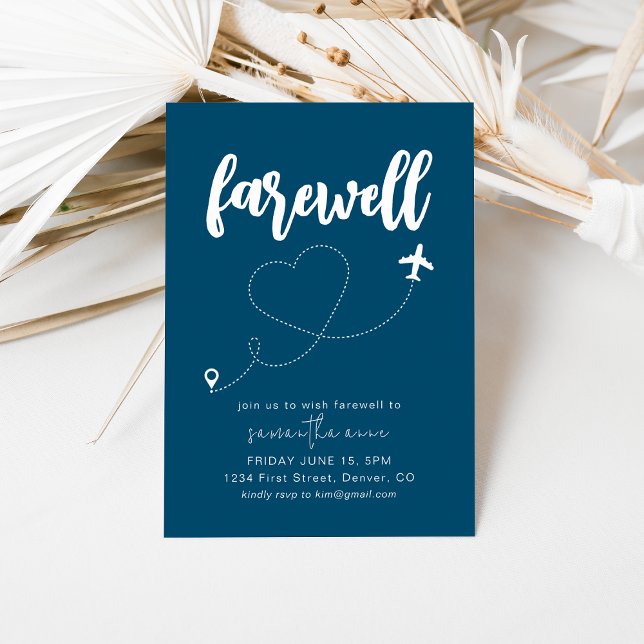 Invitación simple de Fiesta de jubilación de despe (Subido por el creador)