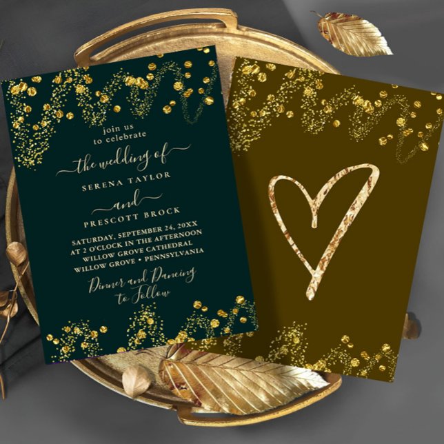 Invitación simple de matrimonio simple y simple (Subido por el creador)