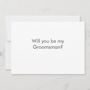 Invitación Simple elegante minimal ¿serás mi padrino?