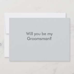 Invitación Simple elegante minimal ¿serás mi padrino?