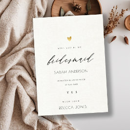 INVITACIÓN SIMPLE ELEGANTE TIPOGRAFÍA GRIS DE ORO ORO BRIDESM