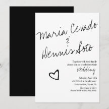 Simple escritura de letras de corazón flotante bod