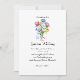 Invitación Simple Garden Spring Daisy Wildflower Minimal