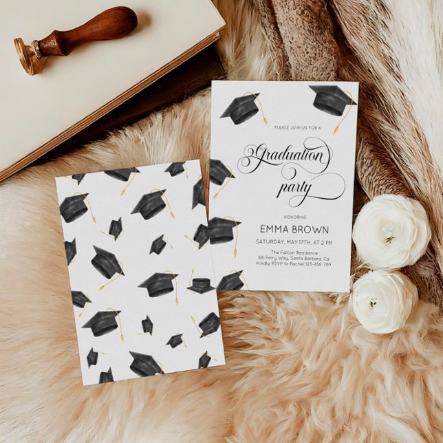 Invitación Simple Grad Party Invitation, Graduación 2024 (Subido por el creador)