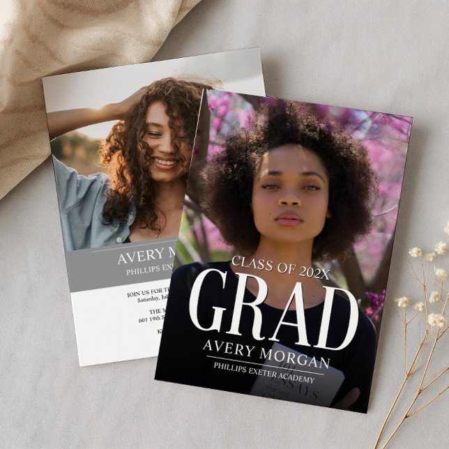 Invitación Simple Modern Photo Graduación  (Subido por el creador)