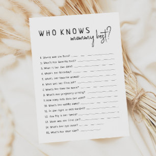 Invitación Simple Neutral moderno que conoce la mejor carta d