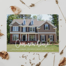 Invitación simple para mover fotos