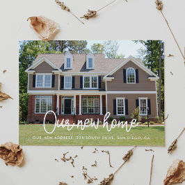 Invitación simple para mover fotos