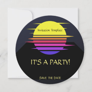 Invitación Simple Sol del Suroeste