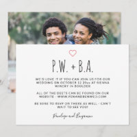 Simple y caprichosa tipografía Boda de fotografía 