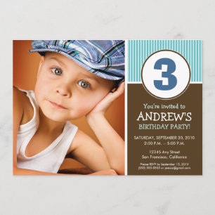 Invitación simple y dulce de chocolate/cumpleaños