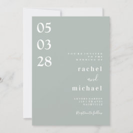 Invitación simple y elegante