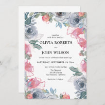 Simple y elegante matrimonio de flores silvestres