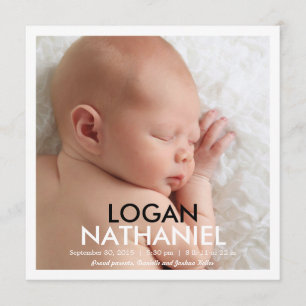 Invitación simple y moderna - negro