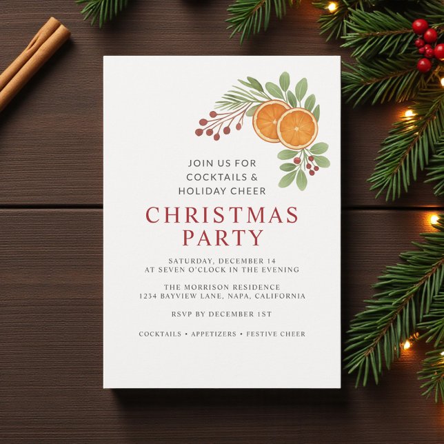 Invitación simple y neutral para una fiesta de Nav (Subido por el creador)