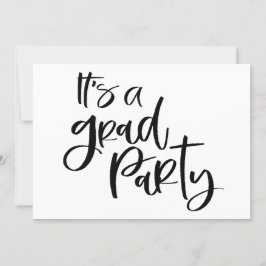 Invitación SIMPLEMENTE ATREVIDO Es una FIESTA DE GRADUADO Inv