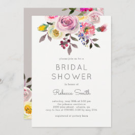 Invitación Simplemente Bonito Bridal Shower Invitation