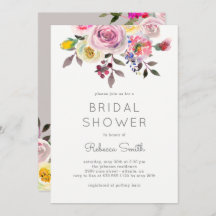 Simplemente Bonito Bridal Shower Invitation