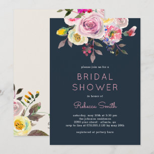 Invitación Simplemente Bonito Bridal Shower Invitation