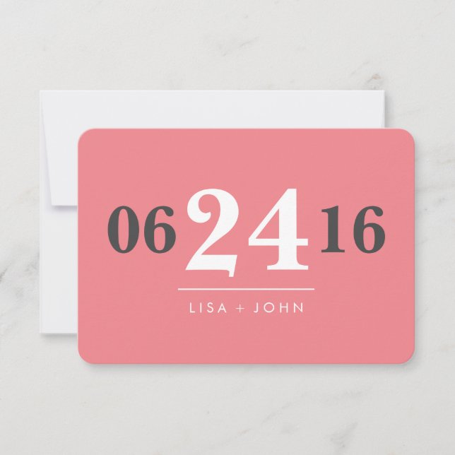 Invitación Simplemente dulce (Anverso)