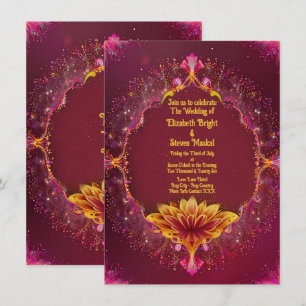 Invitación Sinfonía floral: Colección de elegancia Boda