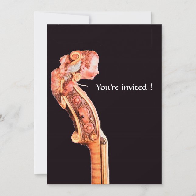 INVITACIÓN SINFONIA / MÚSICA CLÁSICA (Anverso)