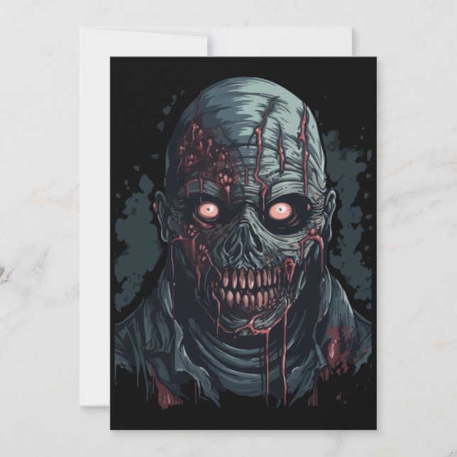 Invitación Siniestro no muerto (Anverso)