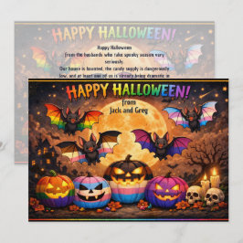 Invitación 🎃Siniestro y Orgulloso Atormentado con Orgullo