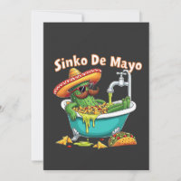 Sinko de Mayo"Cactus divertido del Cinco de Mayo