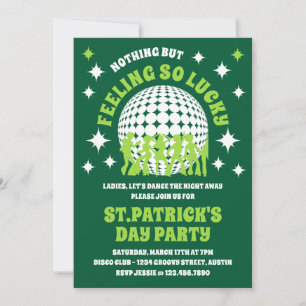 Invitación Sintiéndose tan afortunado Fiesta del Día de San P
