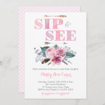 Sip y ver Conoce al Fiesta Chica de Recién nacido